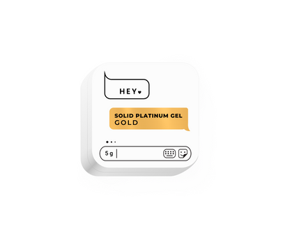 HEYLOVE Solid Platinum Gel GOLD, 5g - SimDi Beauty