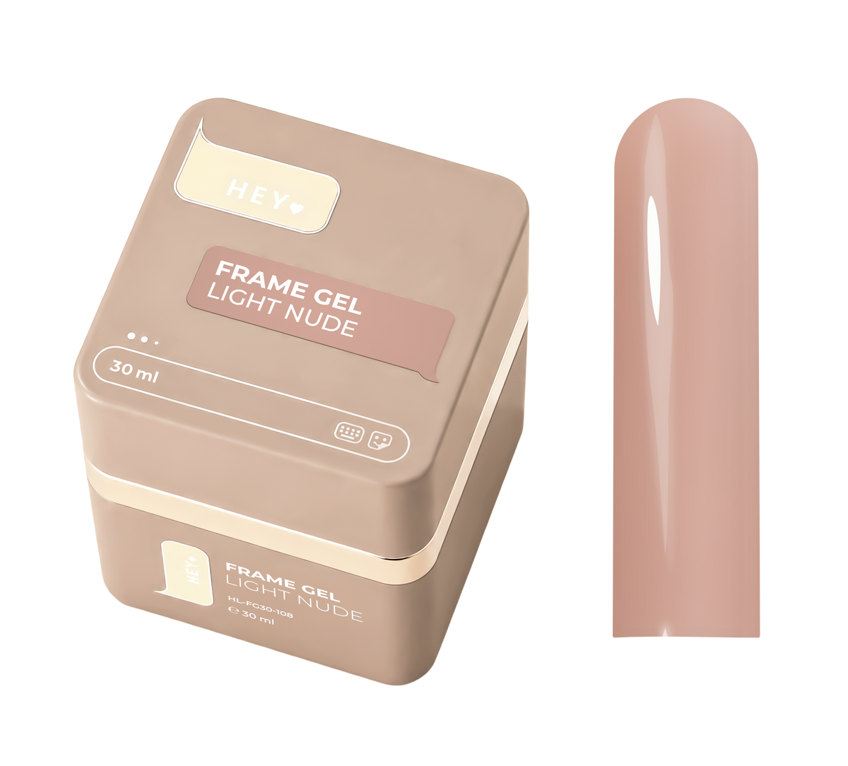 HEYLOVE Frame Gel LIGHT NUDE, 30ml