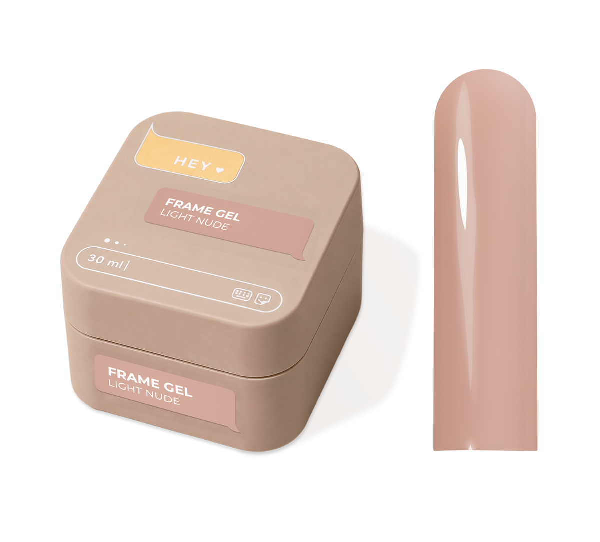 HEYLOVE Frame Gel LIGHT NUDE, 30ml