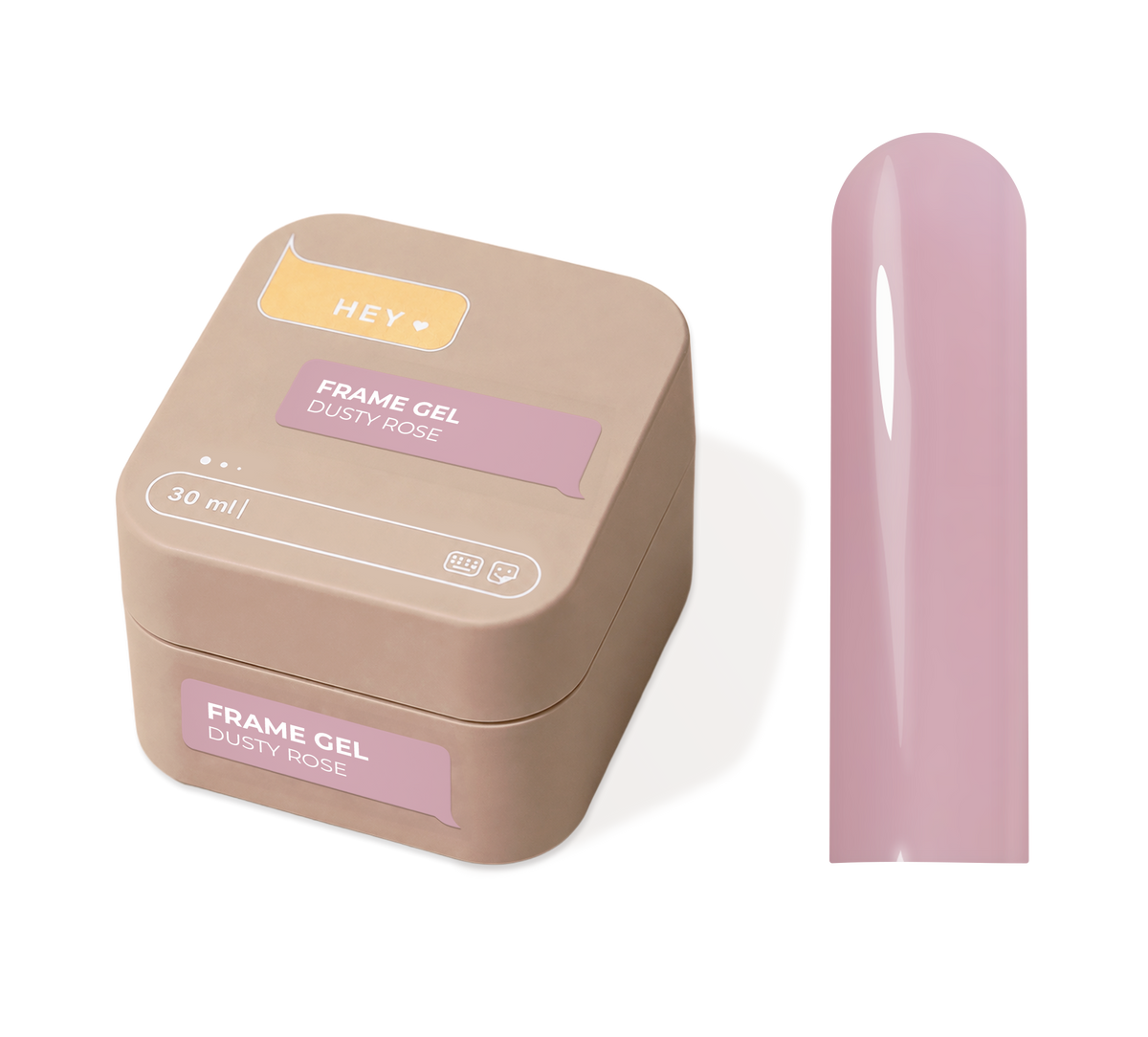 HEYLOVE Frame Gel DUSTY ROSE, 30ml