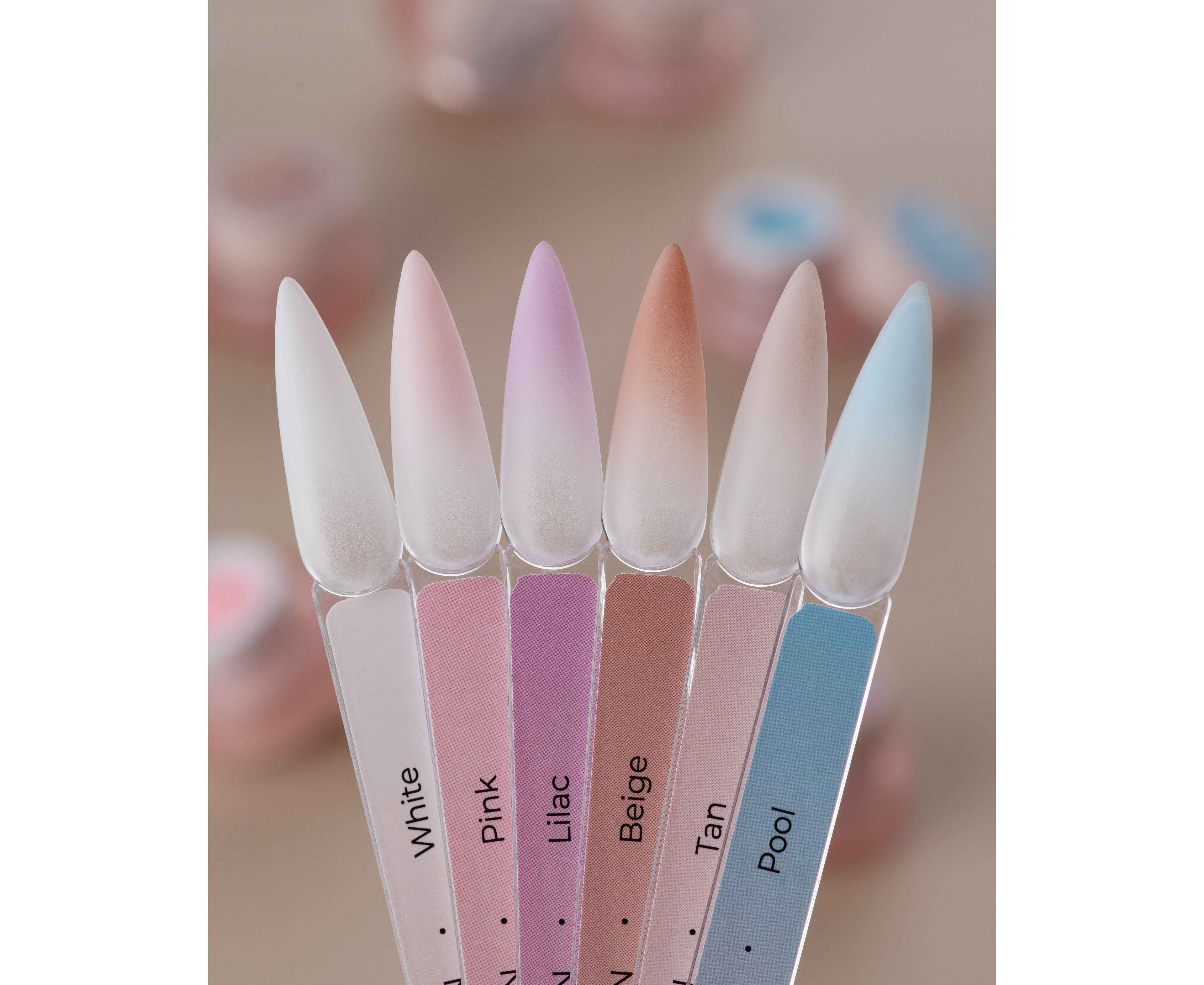 HEYLOVE Nail Cushion Set WHITE, 6 Stuks