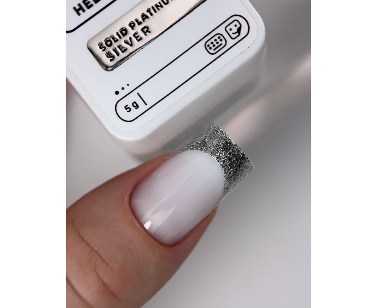 HEYLOVE Solid Platinum Gel SILVER, 5g - SimDi Beauty