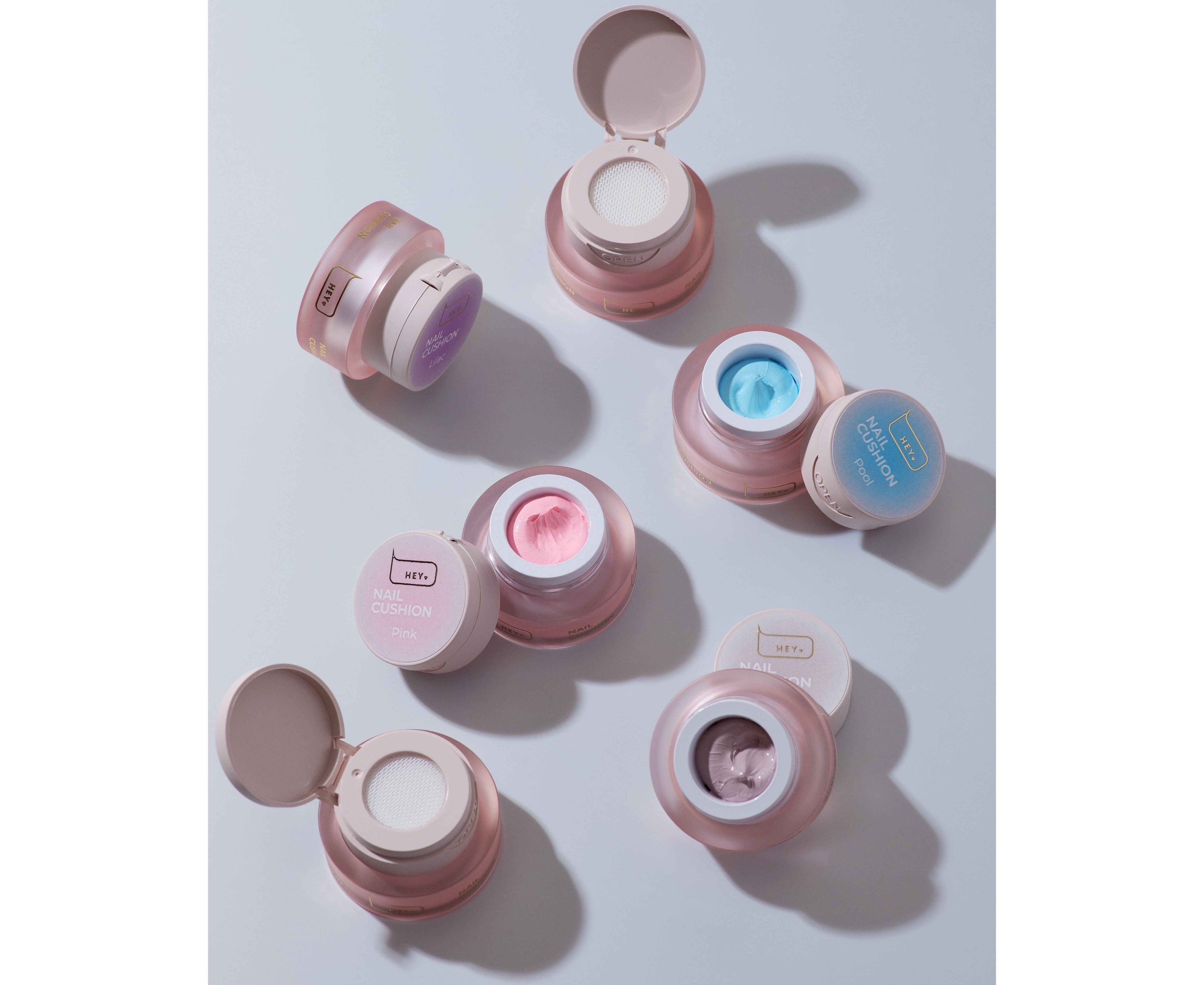 HEYLOVE Nail Cushion Set WHITE, 6 Stuks