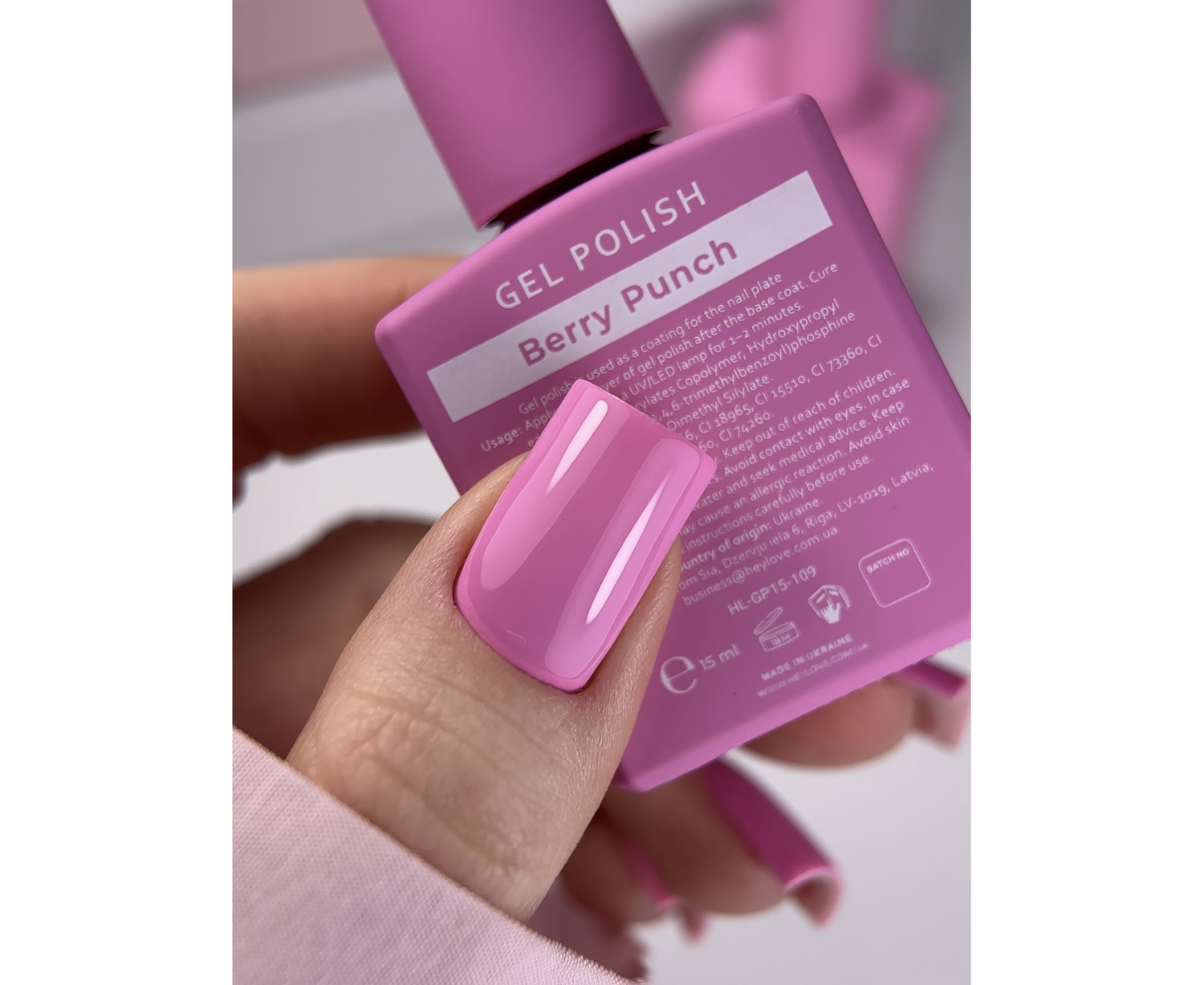 HEYLOVE Gellak BERRY PUNCH, 15ml