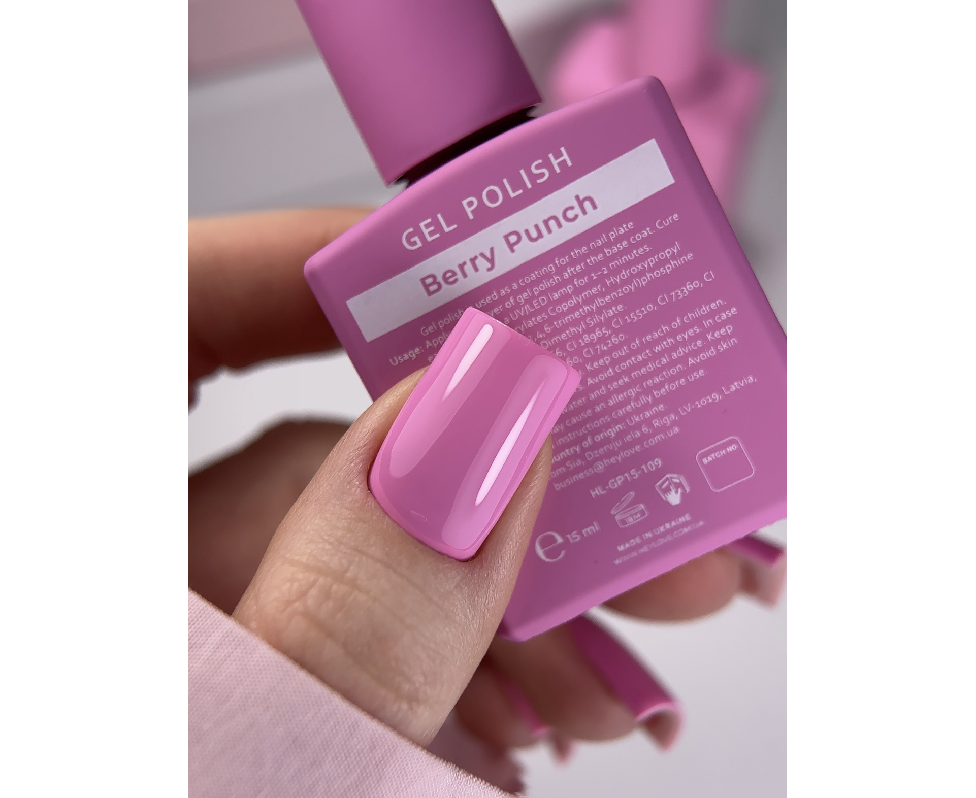 HEYLOVE Gellak BERRY PUNCH, 15ml