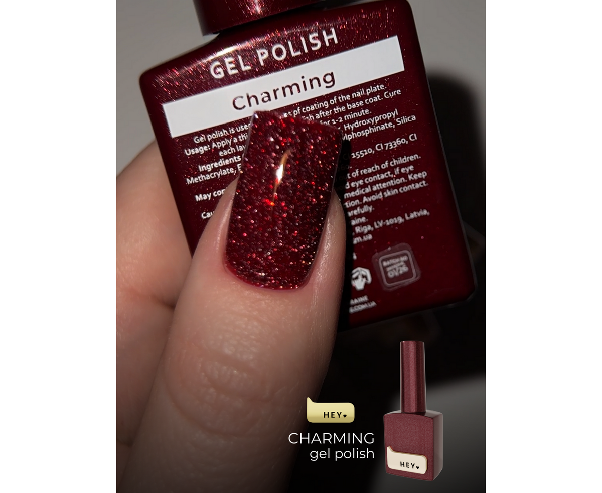 HEYLOVE Reflective Gellak CHARMING, 15ml - SimDi Beauty