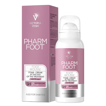 PHARM FOOT Foot Mousse 105 мл – Увлажняющая пенка для ног с 5% мочевины
