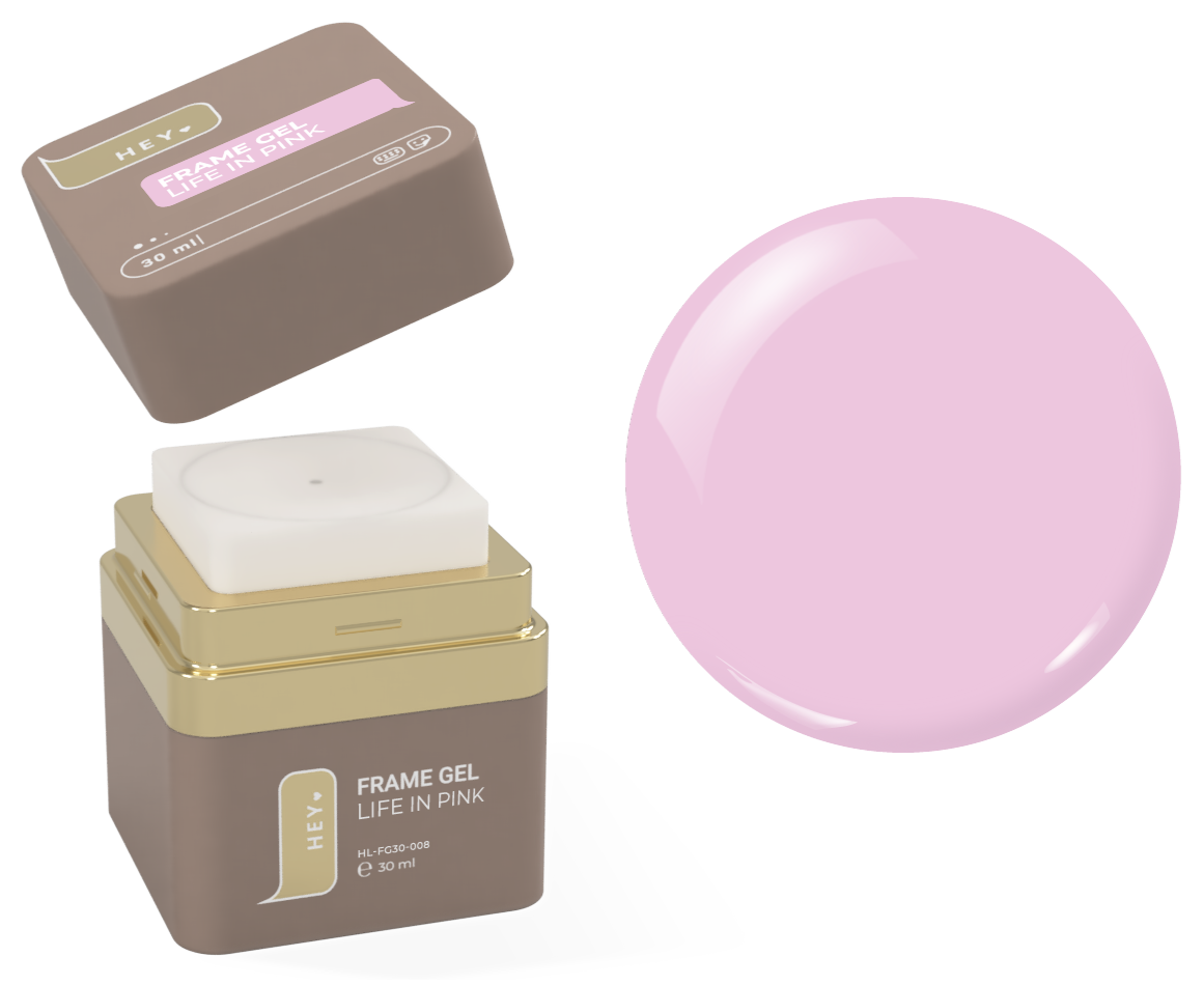 HEYLOVE Frame Gel LIFE IN PINK, 30ml - SimDi Beauty