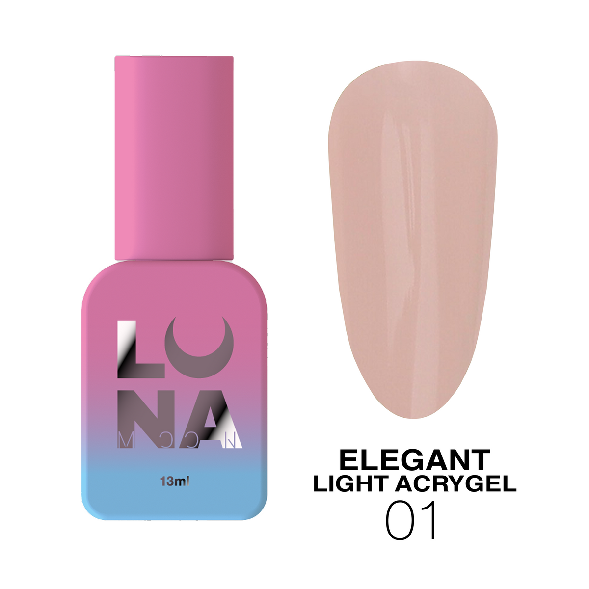 LUNA Elegant Light Acrygel Nr.01, 13ml