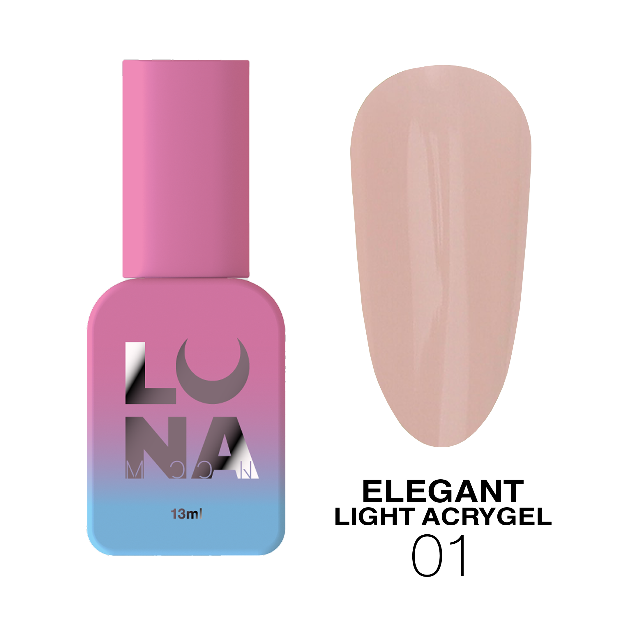 LUNA Elegant Light Acrygel Nr.01, 13ml