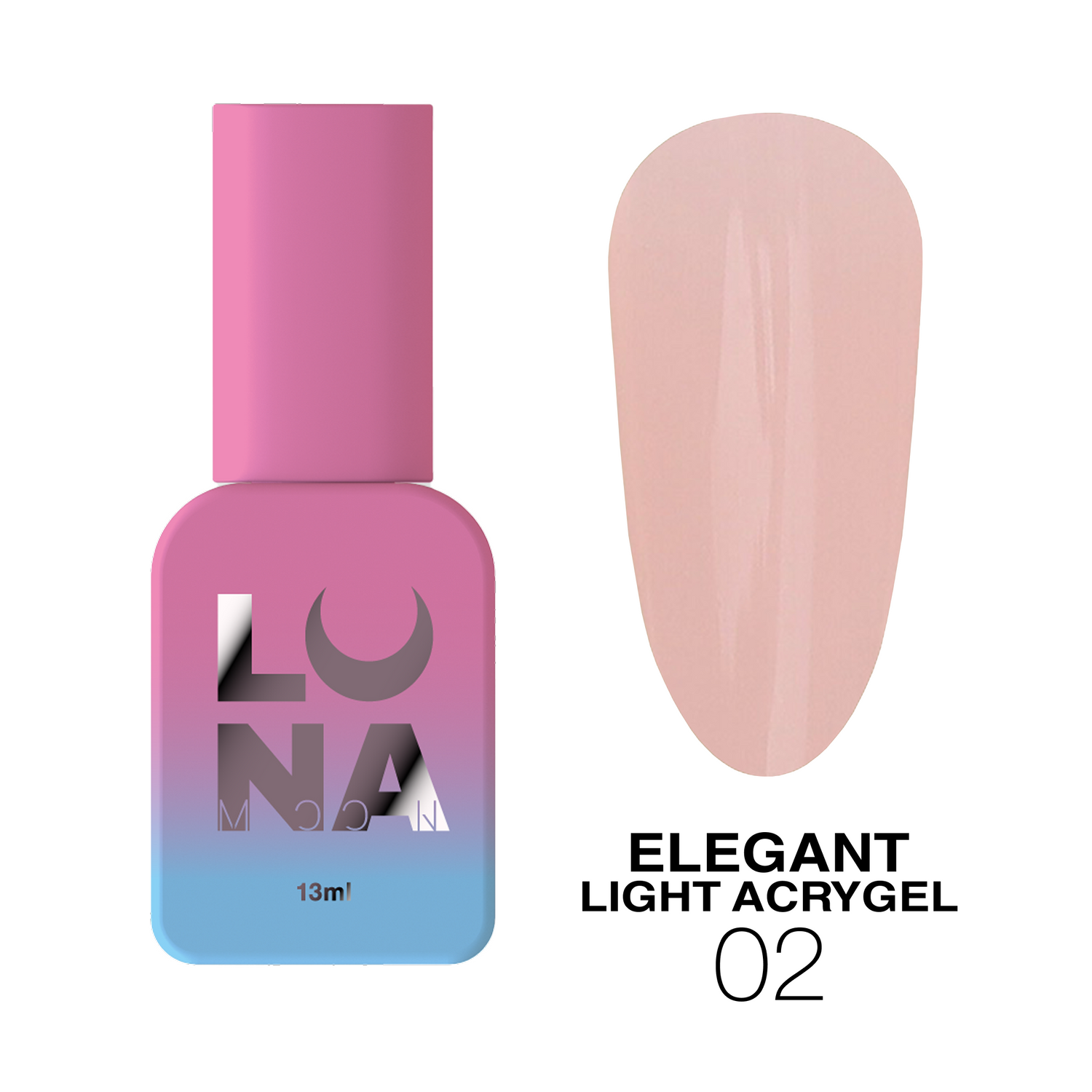 LUNA Elegant Light Acrygel Nr.02, 13ml
