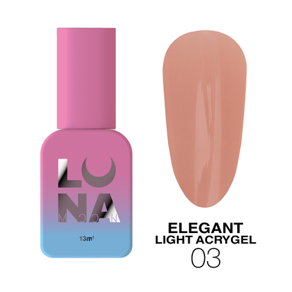 LUNA Elegant Light Acrygel Nr.03, 13ml