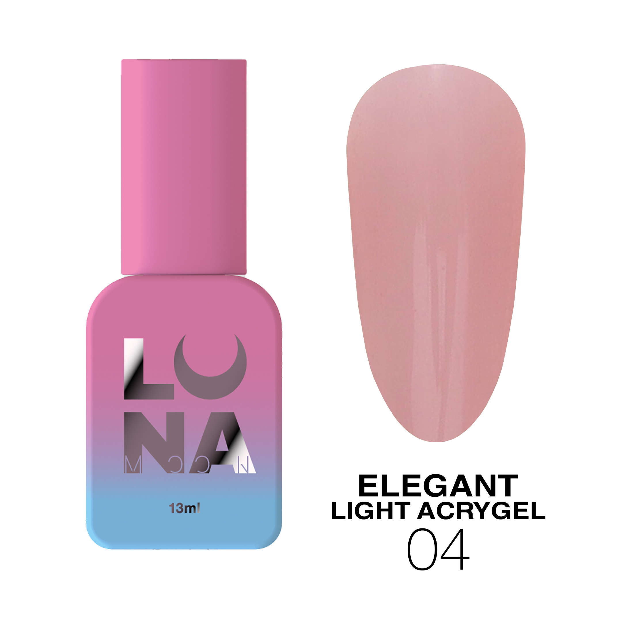LUNA Elegant Light Acrygel Nr.04, 13ml
