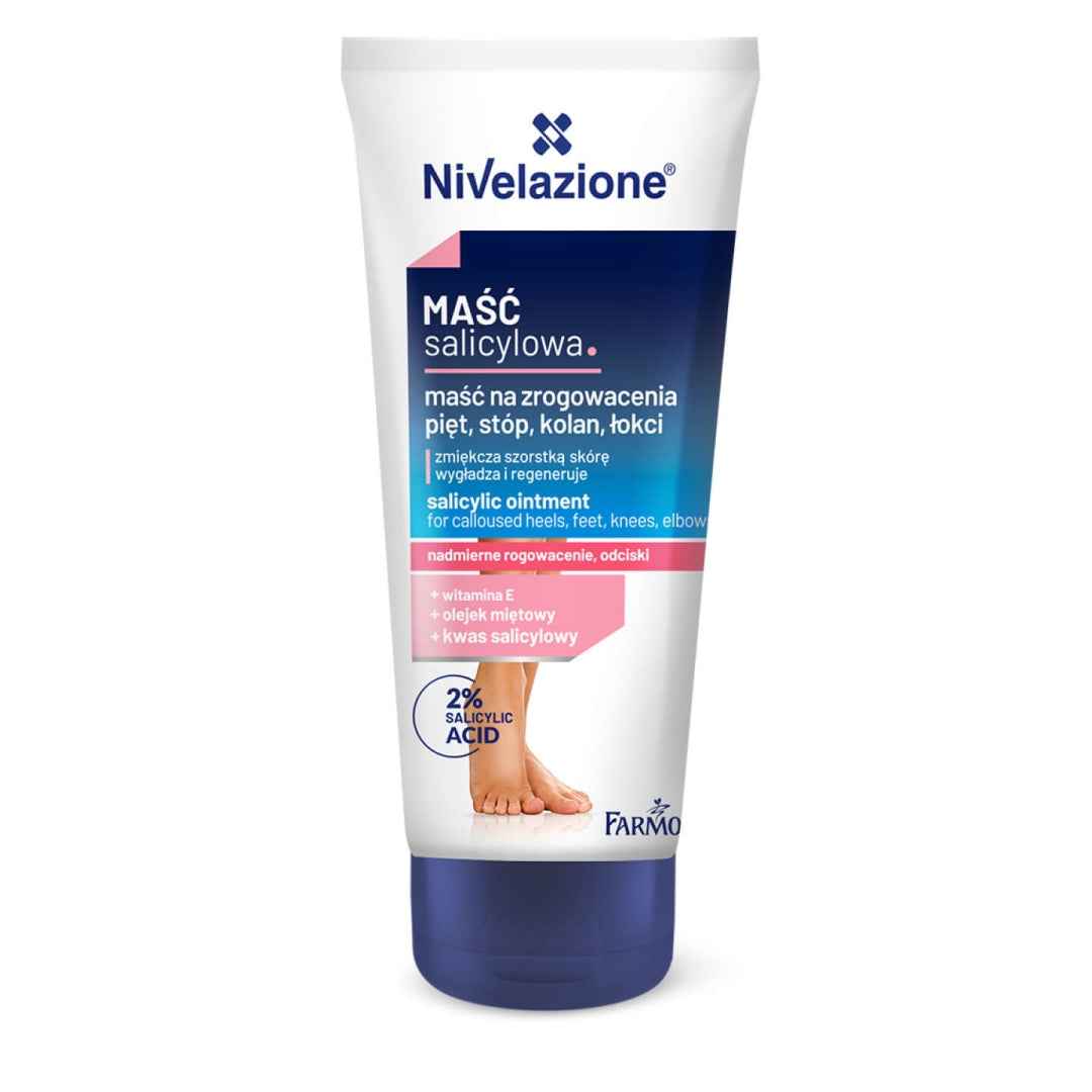 FARMONA NIVELAZIONE Salicylic Ointment For Calloused Heels, Feet, Knees, Elbows 75 ml