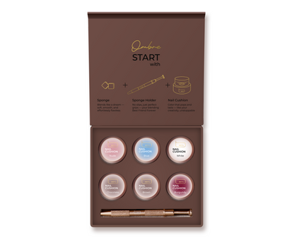 HEYLOVE Nail Cushion Set BROWN, 6 Stuks