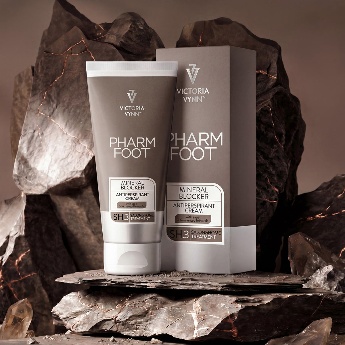 PHARM FOOT Mineral Blocker 75 ml – Anti-transpirant Voetcrème tegen Zweetvoeten