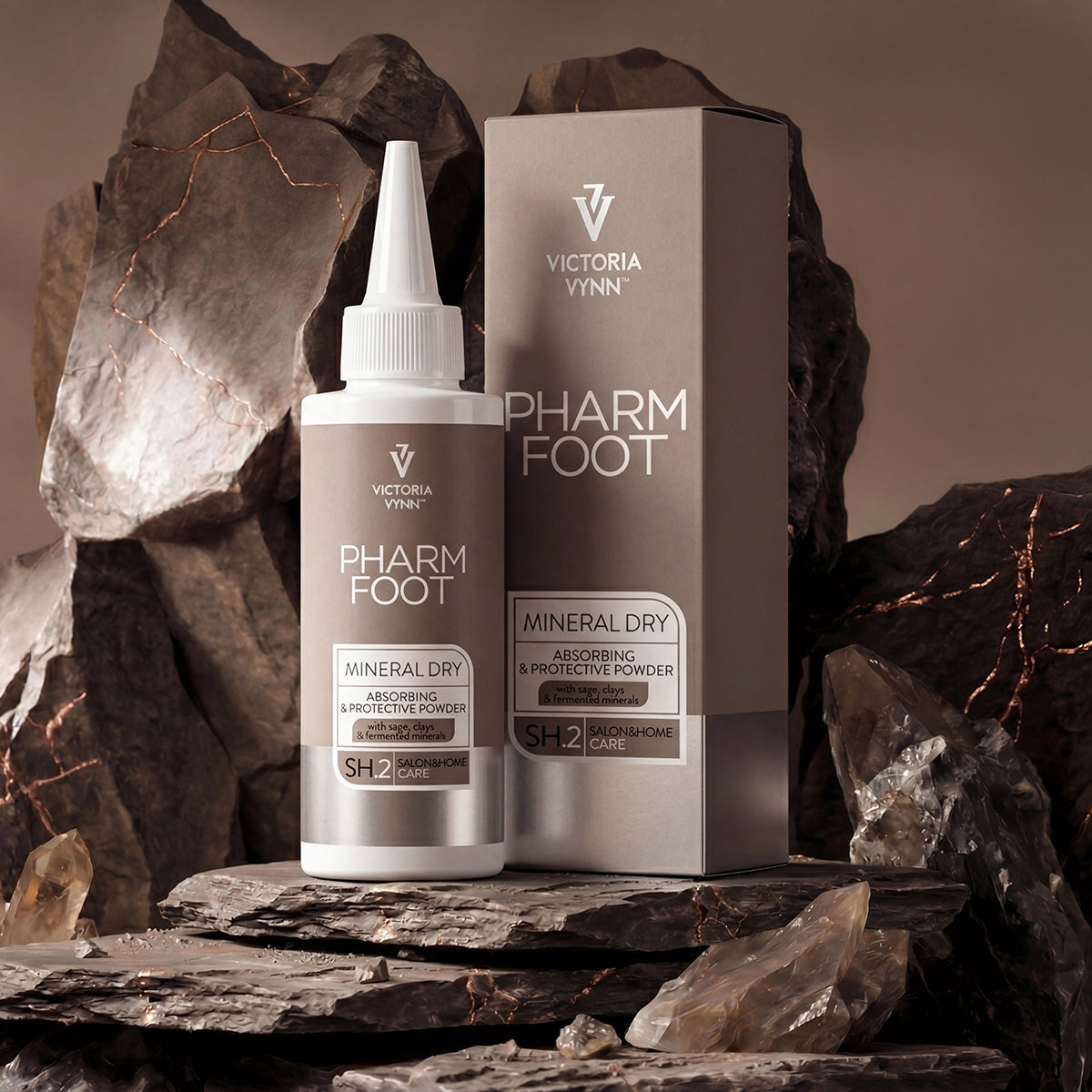 PHARM FOOT Mineral Dry 100 г – Пудра для ног от потливости и запаха ног