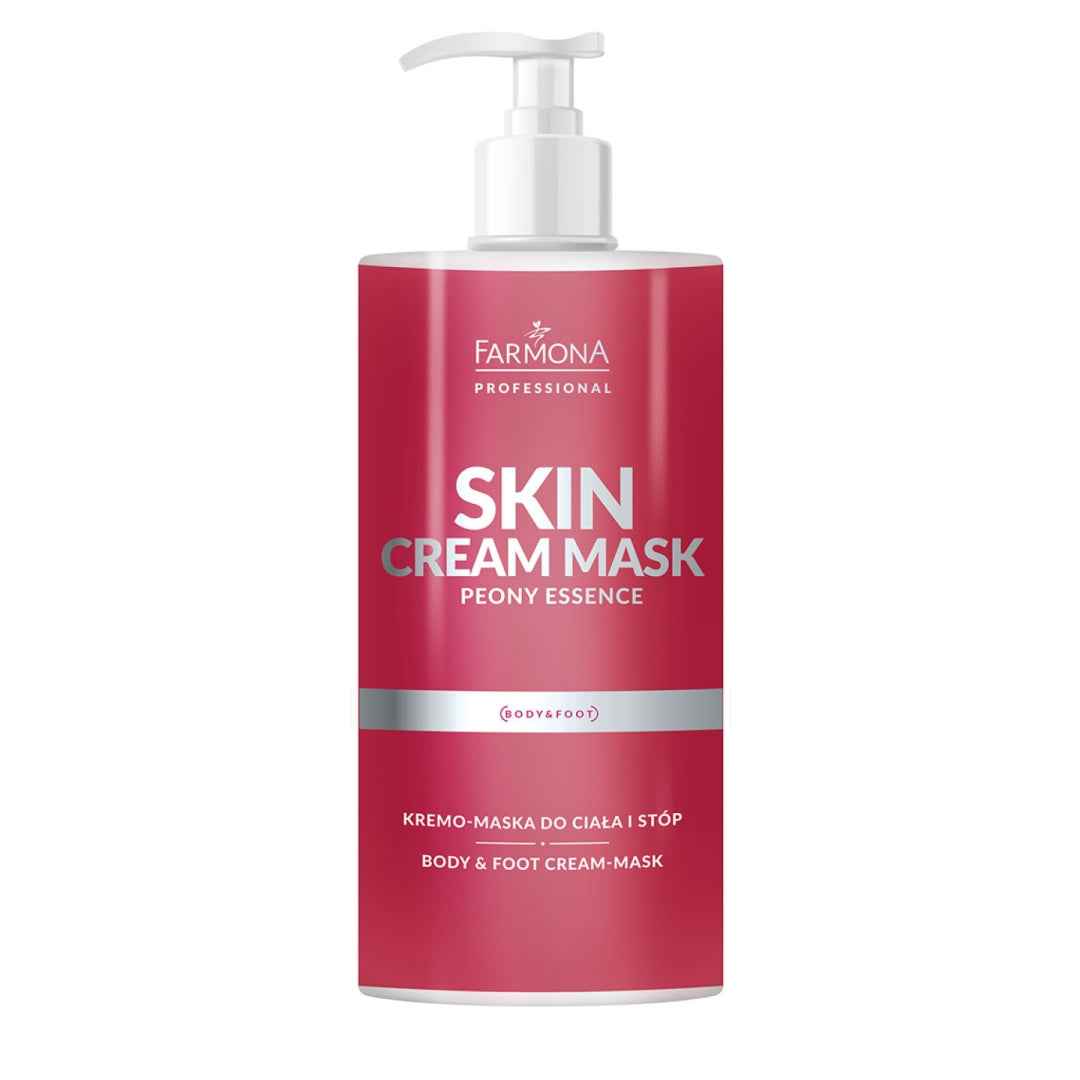 FARMONA SKIN Body And Foot Cream Mask PEONY ESSENCE 500ml