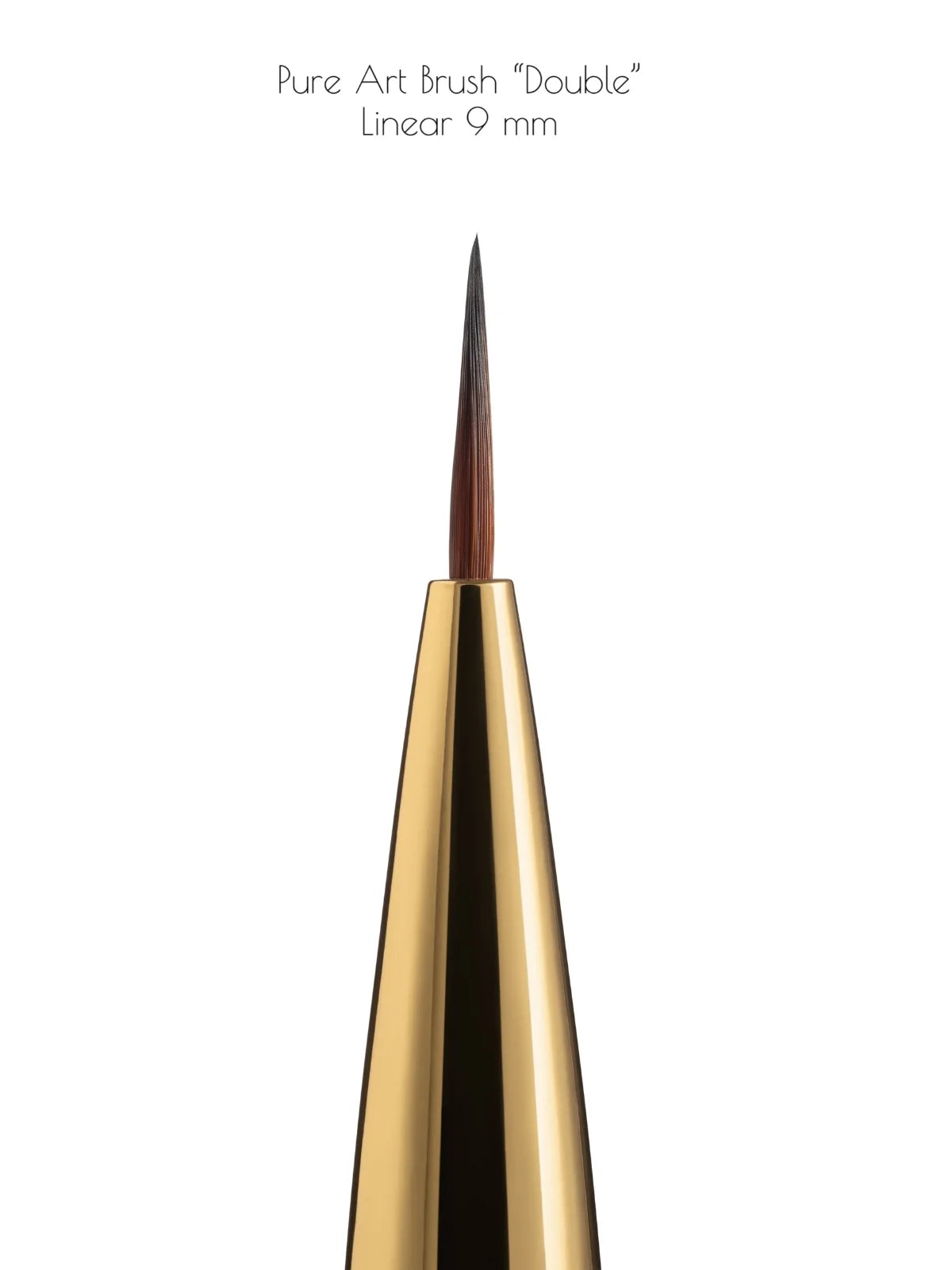 DOUBLE Penseel PURE ART Ovaal &amp; Fijn, Trendy Nails