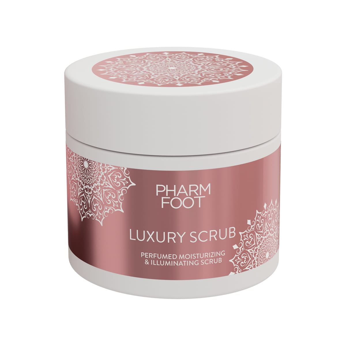 PHARM FOOT Luxury Touch Scrub 200 g – Luxe Zout-Suikerscrub voor Handen, Voeten en Lichaam