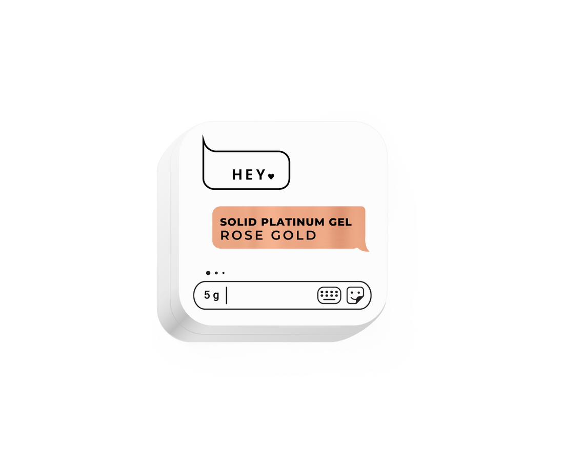 HEYLOVE Solid Platinum Gel ROSE GOLD, 5g