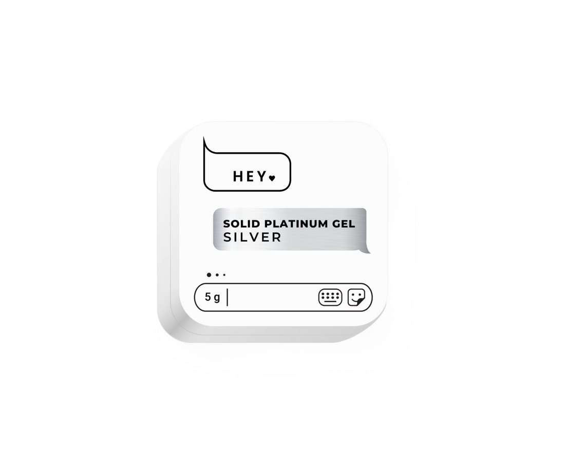 HEYLOVE Solid Platinum Gel SILVER, 5g