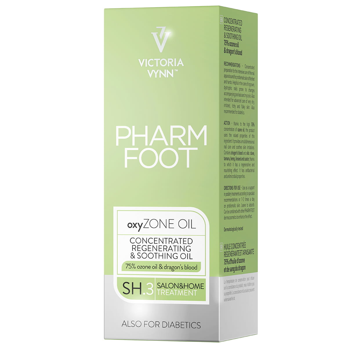 PHARM FOOT oxyZONE OIL 15 ml – Intensive Nail Oil with 75% Ozone Oil and Dragon’s Blood