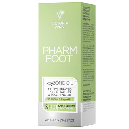 PHARM FOOT oxyZONE OIL 15 ml – Intensive Nail Oil with 75% Ozone Oil and Dragon’s Blood