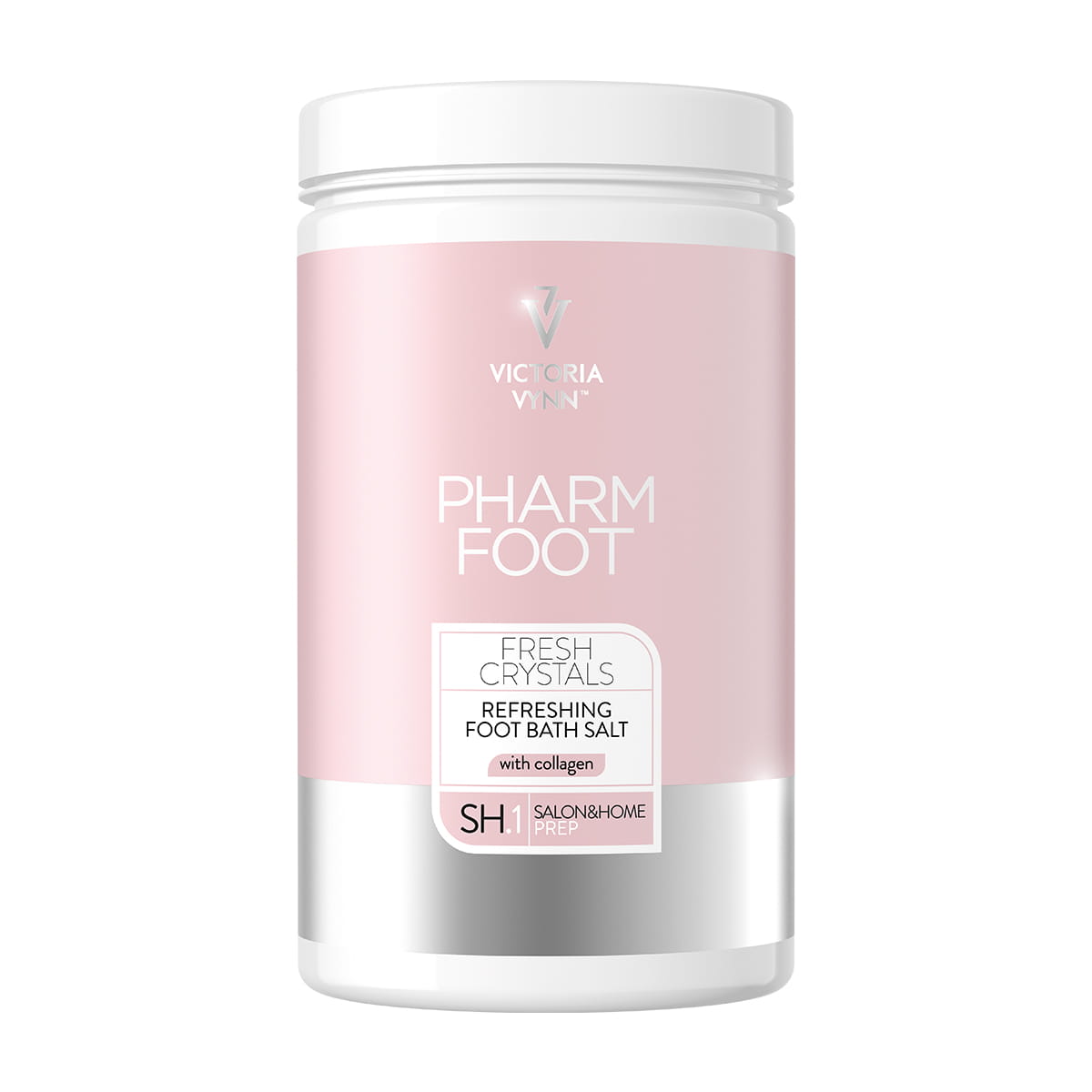 PHARM FOOT Fresh Crystals 1250 g – Verfrissend Voetbadzout met Collageen