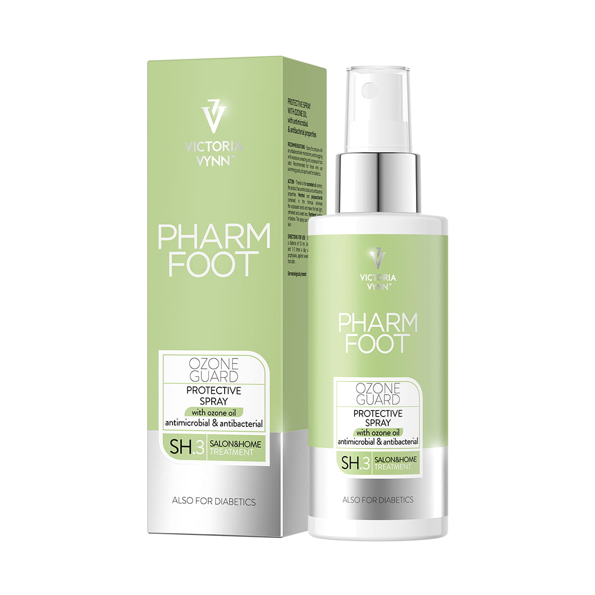 PHARM FOOT Ozone Guard 150 ml – Protective Foot Spray with Ozone Oil for Sweaty Feet and Foot Odor