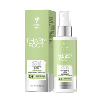 PHARM FOOT Ozone Guard 150 ml – Protective Foot Spray with Ozone Oil for Sweaty Feet and Foot Odor