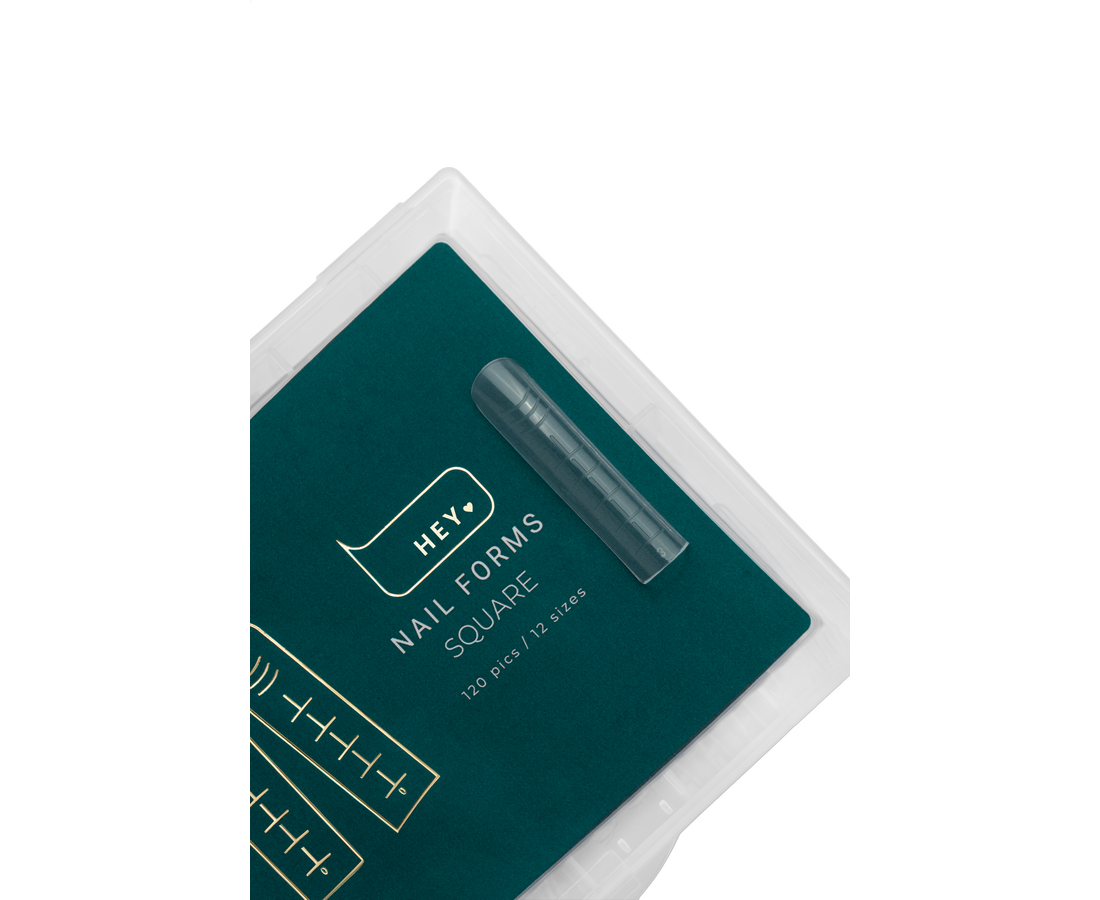 HEYLOVE Reusable Upper/Top Nail Forms 120 pieces