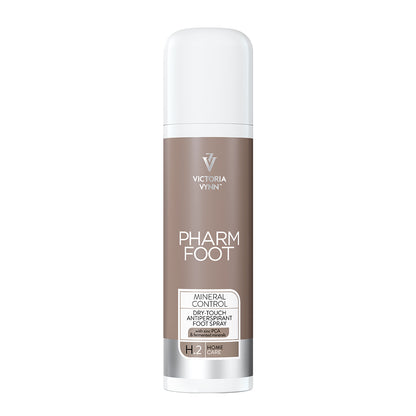 PHARM FOOT Mineral Control 150 мл – Антиперспирантный спрей для ног от потливости с эффектом Dry-Touch
