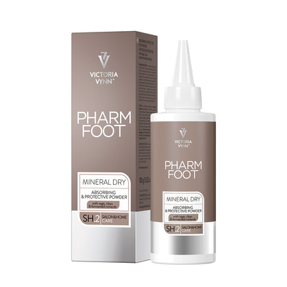 PHARM FOOT Mineral Dry 100 г – Пудра для ног от потливости и запаха ног