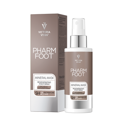PHARM FOOT Mineral Mask 150 мл – Восстанавливающий спрей для ног с пребиотиками и минералами