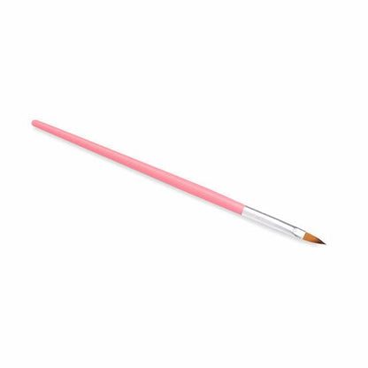 Roze acryl penseel 