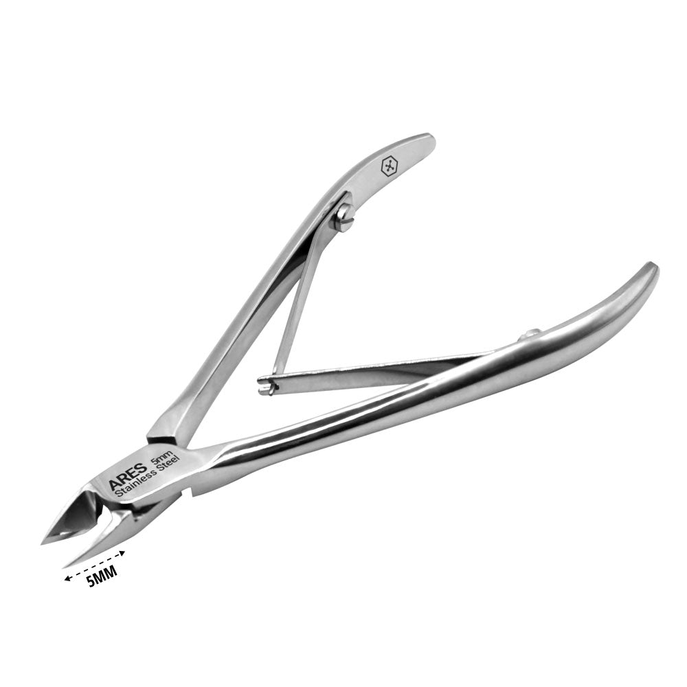 MAVE Cosmetics professionele nagelriemtang van roestvrij staal met scherpe knipbladen