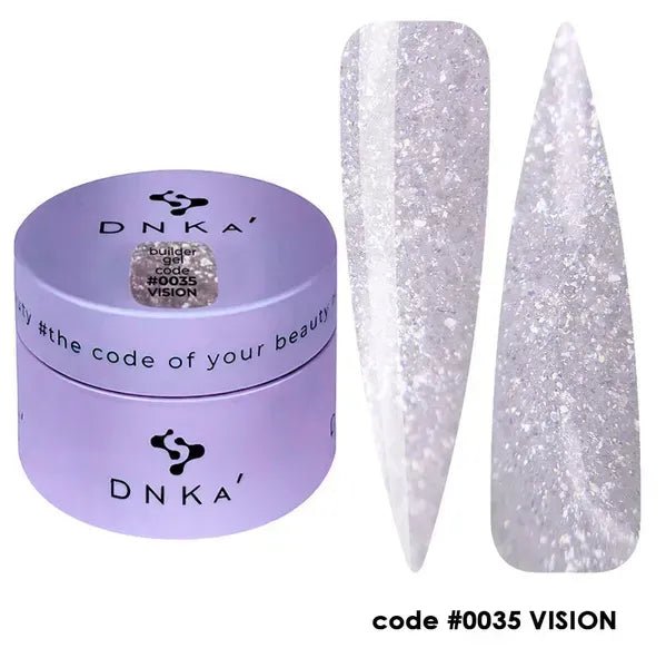 BUILDER GEL DNKa NEW FORMULA 0035 Vision 30ml - SimDi Beauty