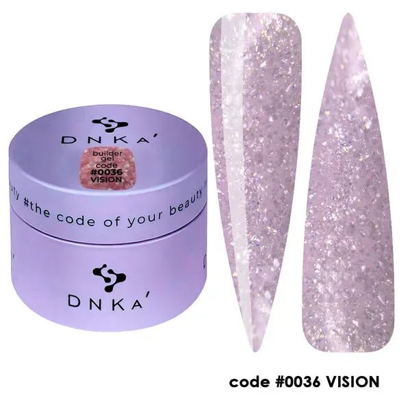 BUILDER GEL DNKa NEW FORMULA 0036 Vision 30ml - SimDi Beauty