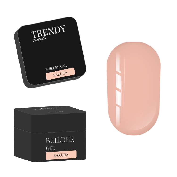 Builder gel in a bottle SAKURA, Trendy Nails - SimDi Beauty