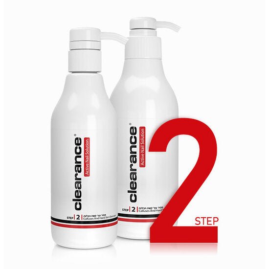 Clearance eelt verwijderaar 2 stap fles voor effectieve eeltverwijdering met verzorgende formule