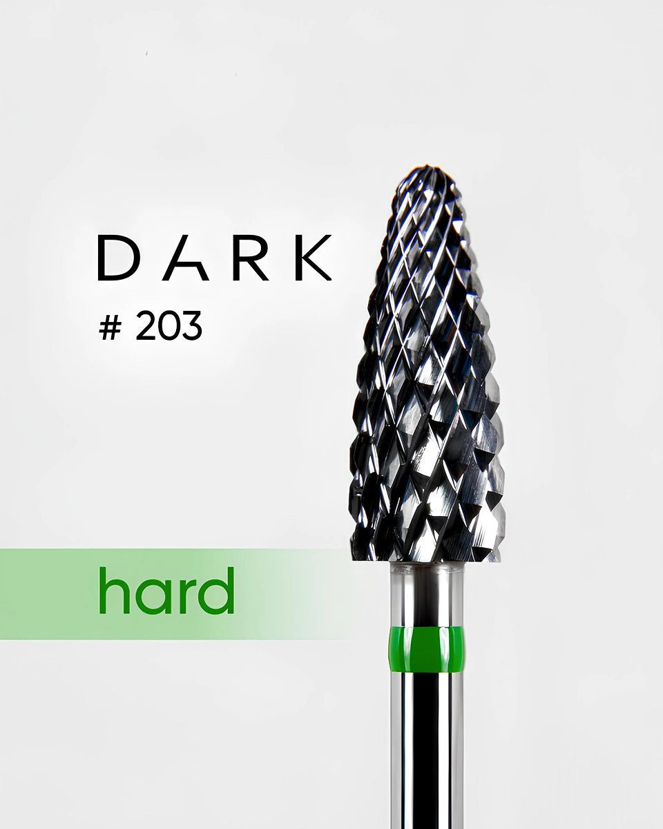 DARK Carbide Bitje 203, 5mm Groen/Grof - SimDi Beauty