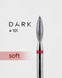 DARK Diamant freesbitje 101, 2.4mm Rood/Zacht - SimDi Beauty