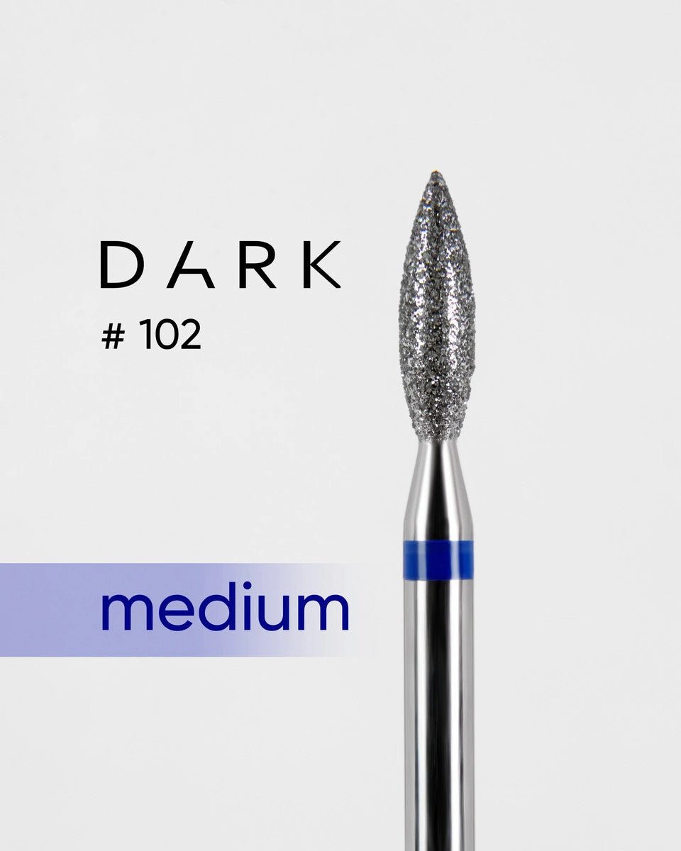 DARK Diamant freesbitje 102, 2.5mm Blauw/Medium - SimDi Beauty