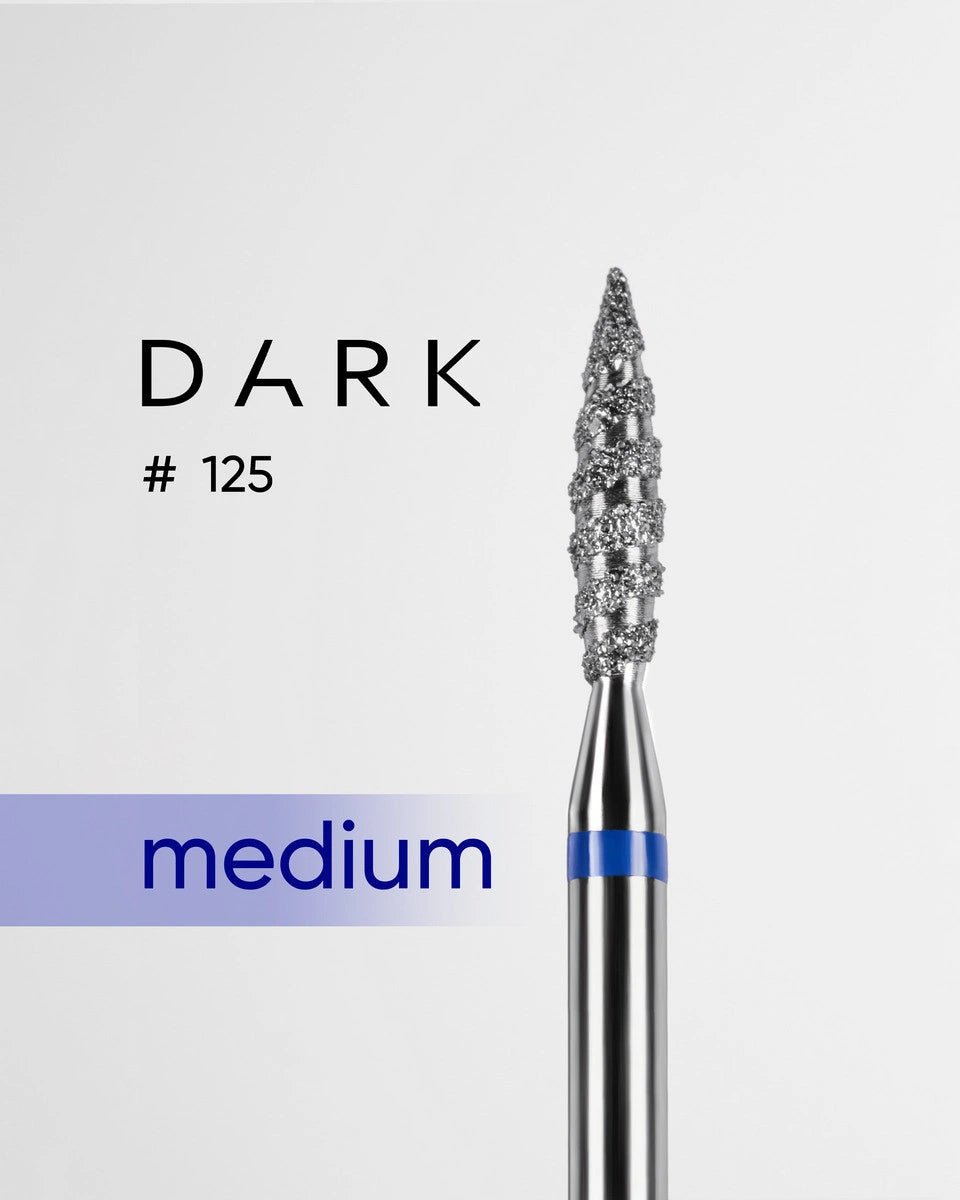 DARK Diamant Freesbitje Tornado 125, 2.3mm Blauw/Medium - SimDi Beauty