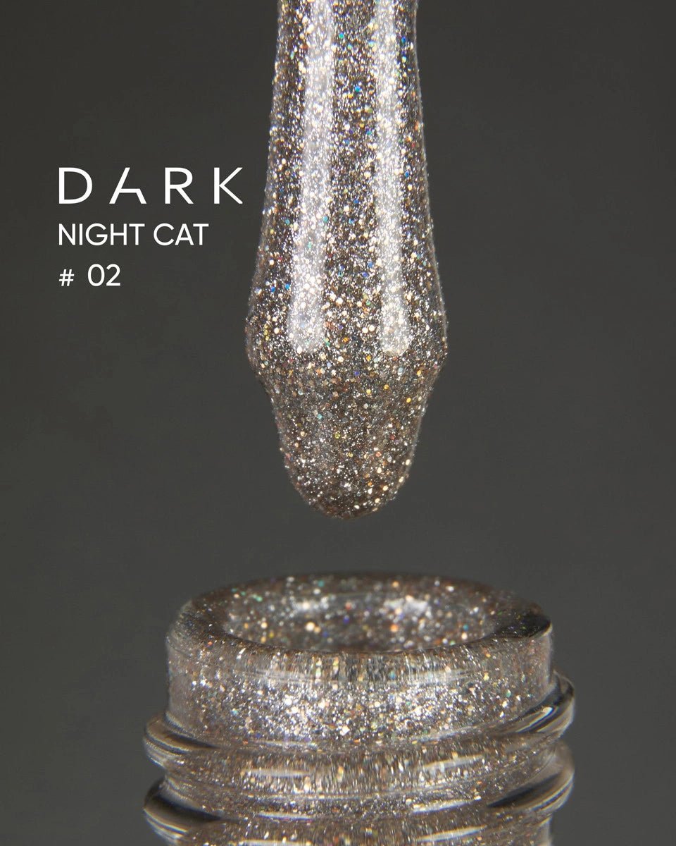 DARK Gellak Night Cat 02 - 10ml - SimDi Beauty