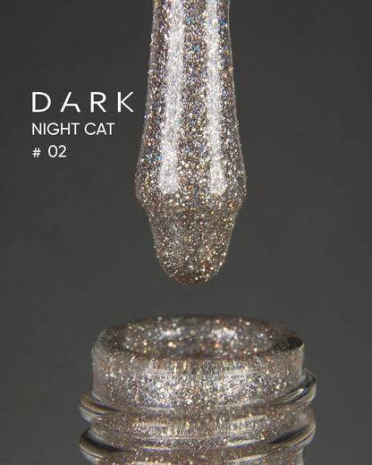 DARK Gellak Night Cat 02 - 10ml - SimDi Beauty