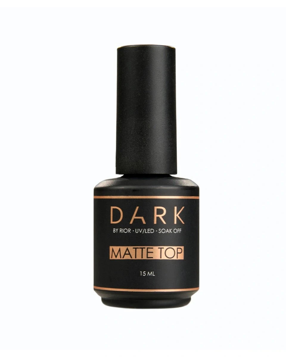 DARK Matte Top, 15ml - SimDi Beauty