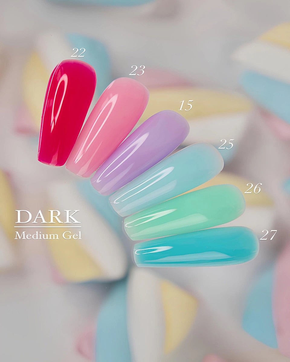 DARK Medium Gel 15, 15ml - SimDi Beauty