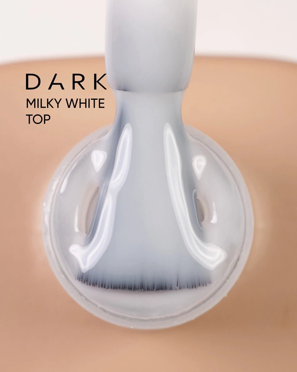DARK Milky White Top 10ml - SimDi Beauty